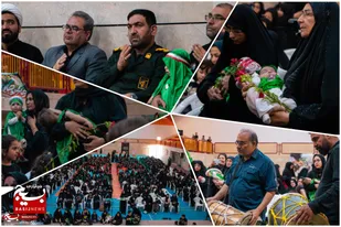 مادران حسینی در سوگ علی&zwnj;اصغر (ع) و یاد کودکان شهید رمضان