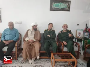 دیدار سردار کوشکی با خانواده معظم سردار شهید سرتیپ دوم پاسدار علی محمد مددالهی