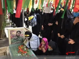 اعزام خواهران بسیجی ساوجی جهت حضور در مراسم معنوی شبهای پر ستاره 
حاج حسین یکتا