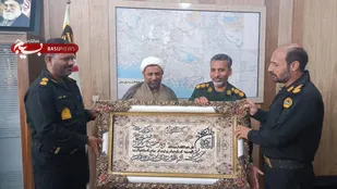 دیدارفرمانده&zwnj;ناحیه&zwnj;جاسک&zwnj;با&zwnj;فرمانده&zwnj;انتظامی&zwnj;شهرستان