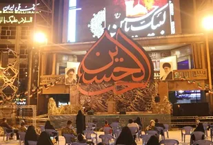 برگزاری نمایشگاه یاد یاران در میدان آیینی امام حسین(ع)