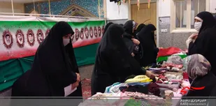 نمایشگاه اقتصاد مقاومتی پایگاه سید الشهدا فعالیت خود را آغاز کرد