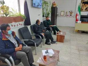 نشست تعاملی بسیج و نیروی انتظامی شهر رویان
