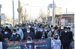 همایش پیاده روی سردار دل&zwnj;ها ویژه مدیران شهرستان آوج برگزار شد