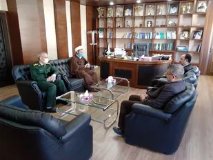 دیدار مسئول سازمان بسیج کارمندان کرمان با مدیرکل دیوان محاسبات استان