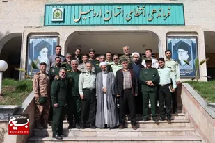 دیدار صمیمی فرماندهان سپاه حضرت عباس(ع) با فرماندهان فراجا به مناسبت هفته نیروی انتظامی