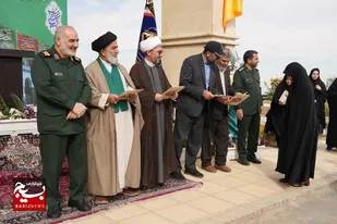 جشن ولادت حضرت زینب (س) و روز پرستار در اردوگاه شهید شهبازی همدان