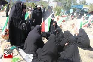 بازدید کاروان راهیان نور سپاه عاشورا از هویزه