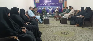 برگزاری جلسه هماهنگی و برنامه&zwnj;ریزی یادواره شهدای زن بلوچ در بخش بزمان شهرستان ایرانشهر