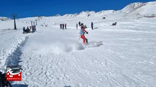 رقابت ۱۷۱ اسکی باز کشور در سرعین