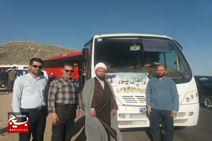 اعزام ۲۰۰ نفر از بسیجیان کبودراهنگ به اردوی راهیان نور/شهدا به ما درس ایستادگی و مقاومت آموخته&zwnj;اند
