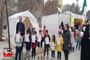 برگزاری جشن ۲ کیلومتری در شهر بهار