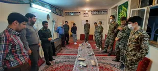 سرکشی فرمانده حوزه بسیج محلات ولایت شاهرود از پایگاه&zwnj;های بسیج+ تصاویر