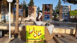 برگزاری برنامه میثاق با شهدا در بیارجمند+ تصاویر