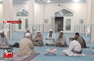 نشست جهاد تبیین در مسجد جامع الاقصی کهیر برگزار شد