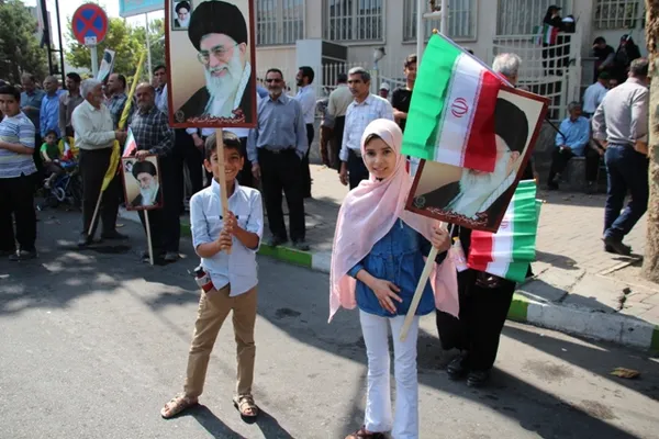 راهپیمایی روز قدس مرکز استان گلستان-تیرماه 95