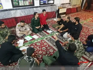 تجلیل از ایثارگران بسیجی و فراخوان بسیجیان در شاهرود