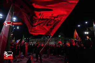 هفتمین شب از عزای حسینی در میدان امام خمینی(ره) همدان