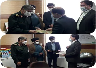 تودیع و معارفه مسئول جدید سازمان بسیج جامعه پزشکی برگزار شد