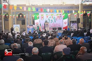 مراسم بزرگداشت حماسه ۹ دی در برازجان برگزار شد