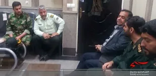 نشست تعامل حوزه شهید عابدی با کلانتری ۱۲