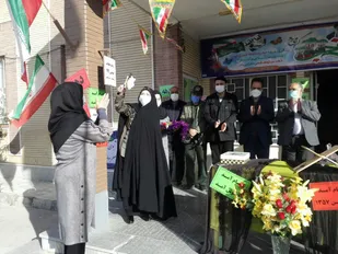 زنگ انقلاب در آبیک طنین انداز شد