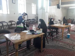 اجرای طرح ویزیت رایگان بسیج جامعه پزشکی در مناطق محروم استان زنجان +تصویر