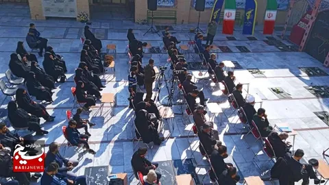 افتتاحیه هشتمین جشنواره مردمی فرهنگی هنری مدرسه عشق