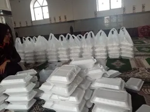 توسط بسیجیان حوزه ثامن الائمه (علیه السلام ) سپاه زرند بین نیازمندان توزیع گردید