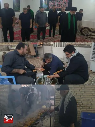هشتمین روز ازخدمت&zwnj;رسانی بی&zwnj;وقفه در مرز چذابه/حضور میدانی کارکنان فرمانداری لالی در موکب شهدای شهرستان