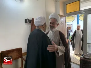 دیدار مسئول نمایندگی ولی فقیه سپاه کربلا با امام جمعه شهرستان بهشهر