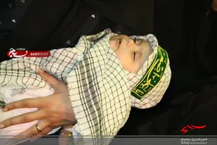 همایش شیرخوارگان حسینی در شهر سامان