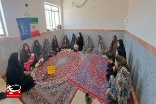 برگزاری اختتامیه طرح نوجوانه&zwnj;های صالحین در روستای حسین آباد شهرستان بهار