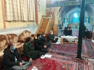 برگزاری گردهمایی فرماندهان  پایگاه&zwnj;های حوزه بسیج محلات کربلا بسطام