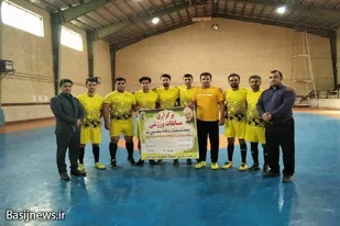 برگزاری مسابقات فوتسال لیگ ادارات گرامیداشت شهید سلیمانی در اسدآباد