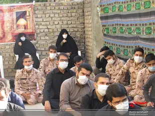 برگزاری مراسم دهه اول محرم در سپاه ناحیه ابوذر مشهد