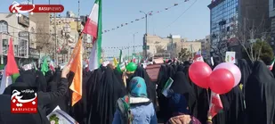 حضور پرشور مردم انقلابی محمدشهر، در راهپیمایی ۲۲ بهمن