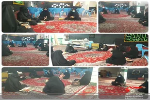حلقه صالحین جوانان در پایگاه حضرت زینب (س) سرخه برگزار شد