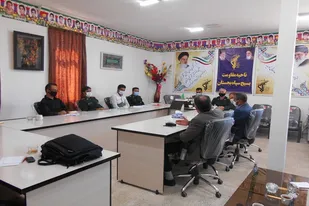 دومین جلسه هفته دفاع مقدس در سپاه ناحیه بجستان برگزار شد