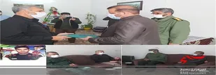 دیدار و دلجویی از خانواده شهید سعید مهرجان در زاهدان