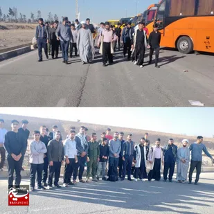 اعزام کاروان بسیجیان شهرستان اندیکا به مرقد مطهر امام خمینی(ره)