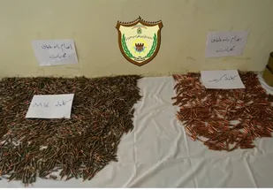 کشف ۳۶۸۰ عدد انواع مهمات جنگی در سردشت