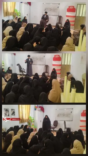 نشست  جهاد تبیین در مدرسه تربیت گوربند برگزار شد