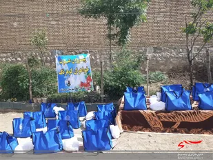 کمک مومنانه به آسیب دیدگان روستاها