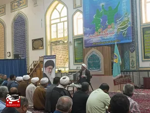 برگزاری آئین تکریم و معارفه امام جمعه شهر گلمکان &nbsp;