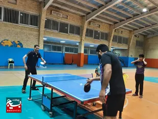 برگزاری مسابقات ورزشی بین&zwnj;پایگاهی تنیس در حوزه ثارالله شهری چابهار به مناسبت هفته بسیج &nbsp;