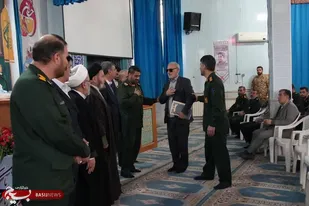 تجلیل از مقام پاسدار و جانباز در سپاه لرستان همزمان با اعیاد شعبانیه