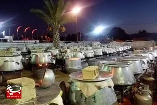 پخت بیش از 60هزار پرس غدا توسط یک گروه جهادی&nbsp;