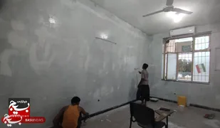 برگزاری اردوی جهادی رنگ&zwnj;آمیزی مدرسه در چابهار به مناسبت هفته وحدت