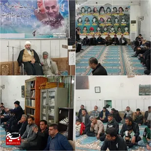 مراسم گرامیداشت روز بصیرت و میثاق امت با ولایت در مسجد صاحب&zwnj;الزمان جنت&zwnj;مکان برگزار شد